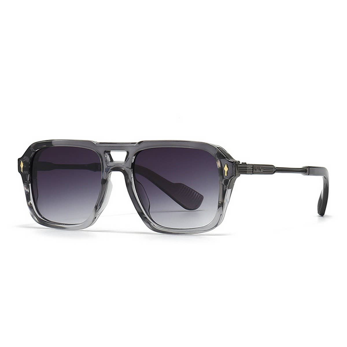 Retro Double Beam Aviator Sunglasses - KJ Clothier