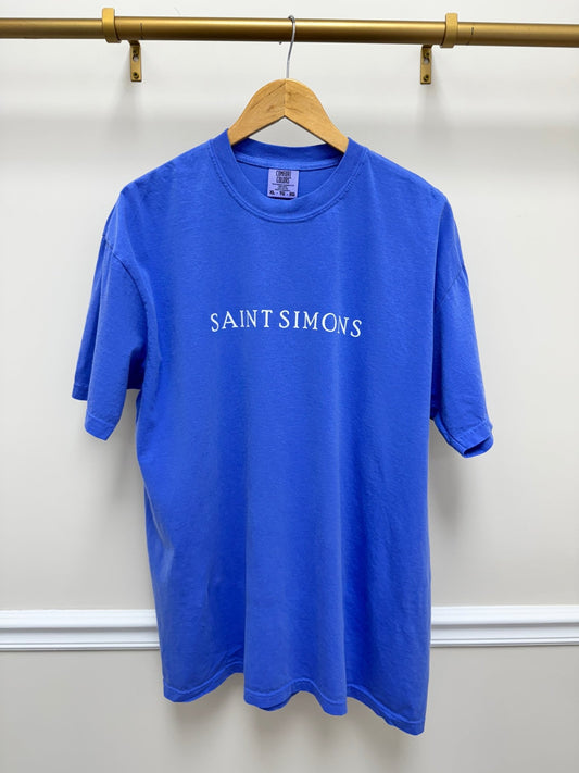 Saint Simons Tee - Flo Blue - KJ Clothier