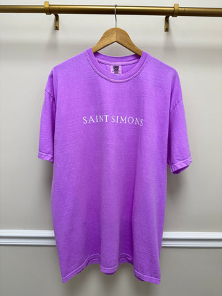 Saint Simons Tee - Neon Violet - KJ Clothier