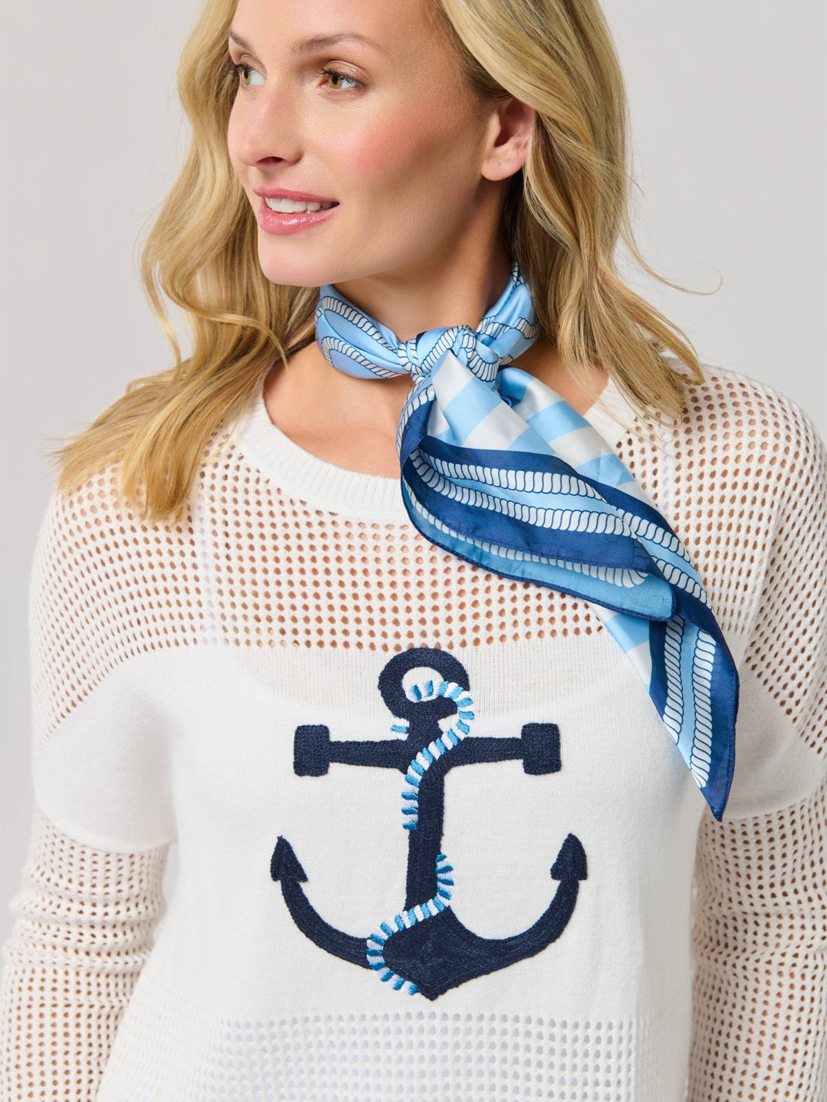 Shiraleah - Coastal Scarf - Blue - KJ Clothier