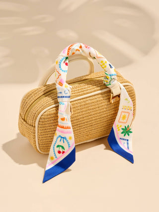 Shiraleah - Coral Cherries Bag Scarves - KJ Clothier