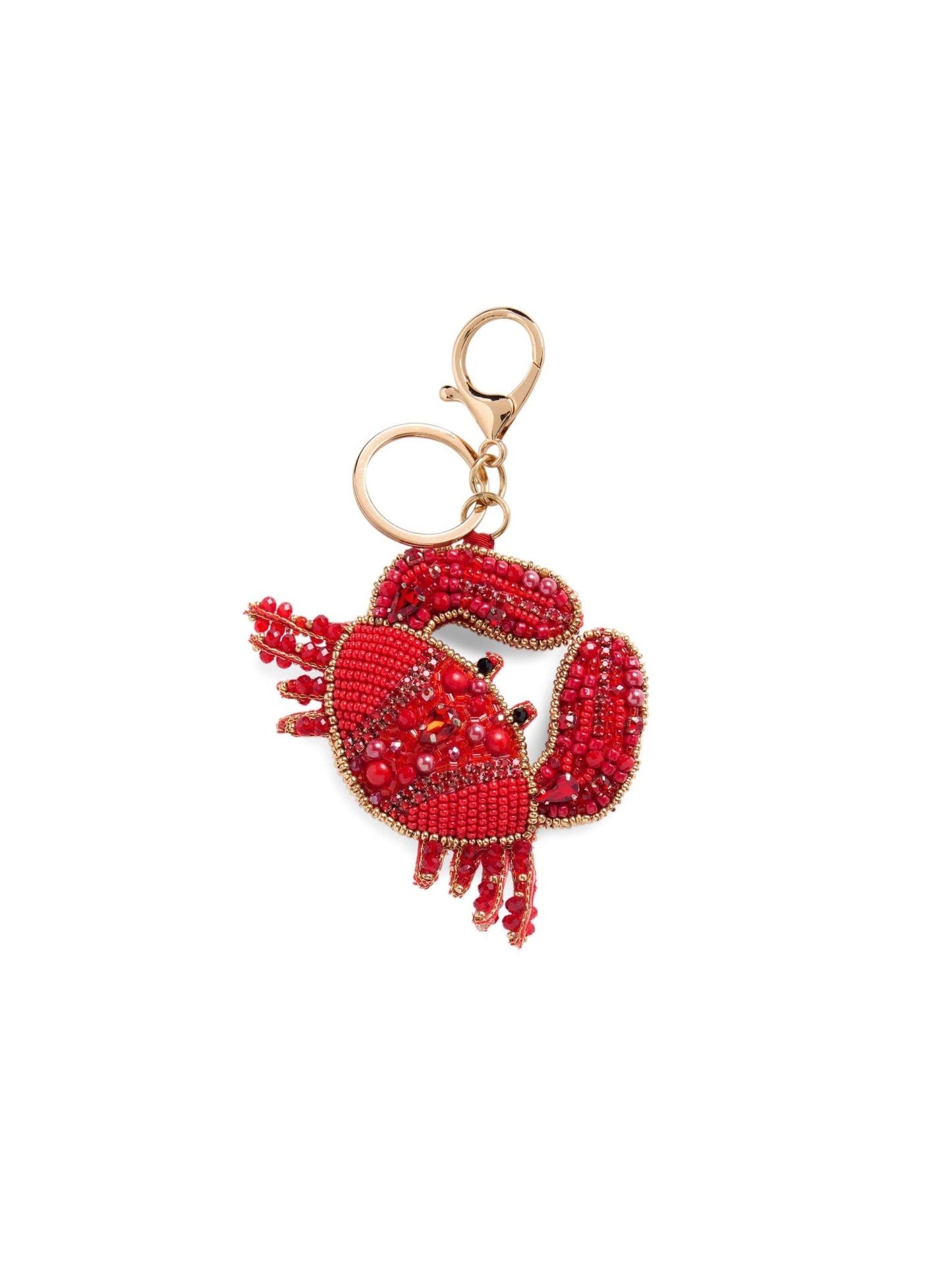 Shiraleah - Crab Beaded Bag Charm - KJ Clothier