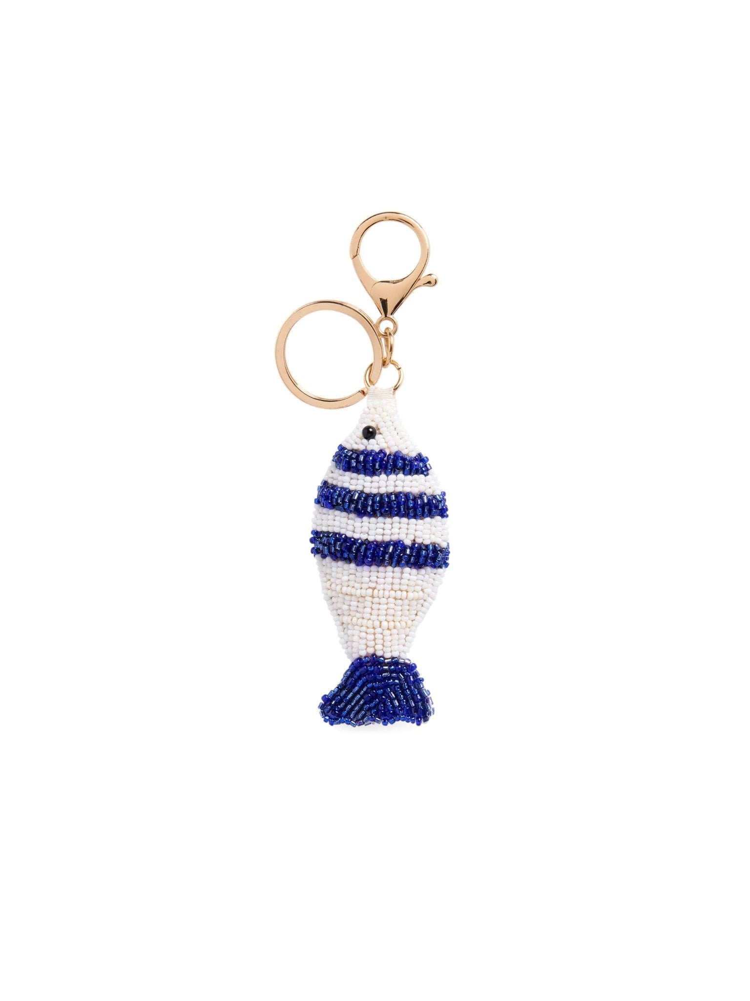 Shiraleah - Fish Beaded Bag Charm - KJ Clothier