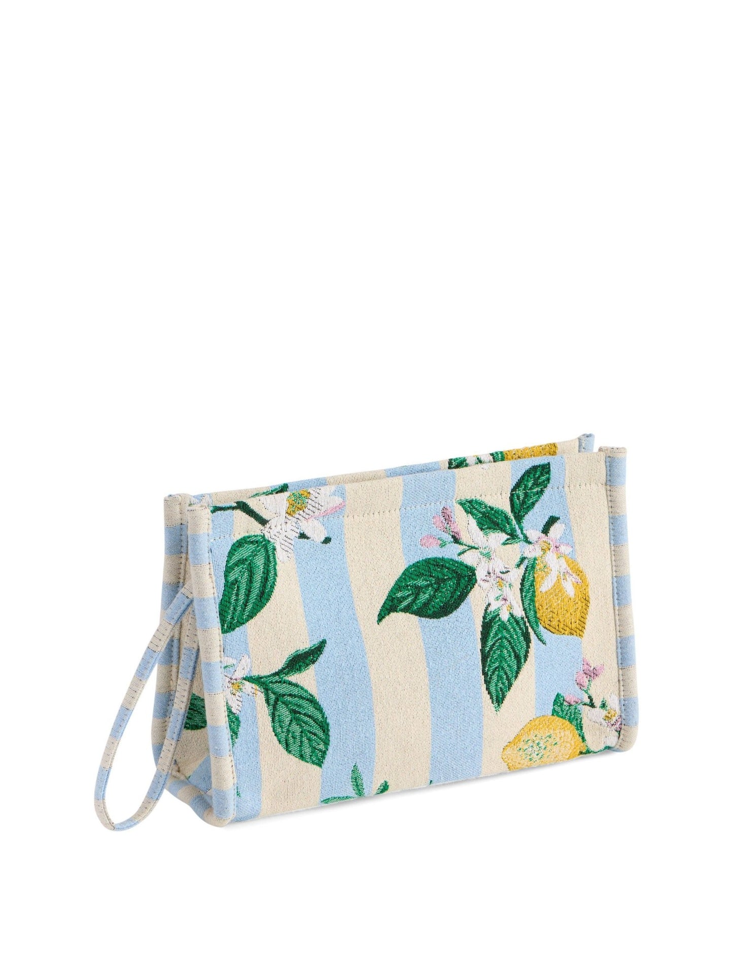 Shiraleah - Lemon Stripe Jacquard Wristlet - KJ Clothier