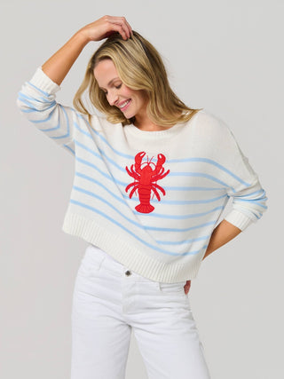 Shiraleah - Lobster Relaxed Sweater - KJ Clothier