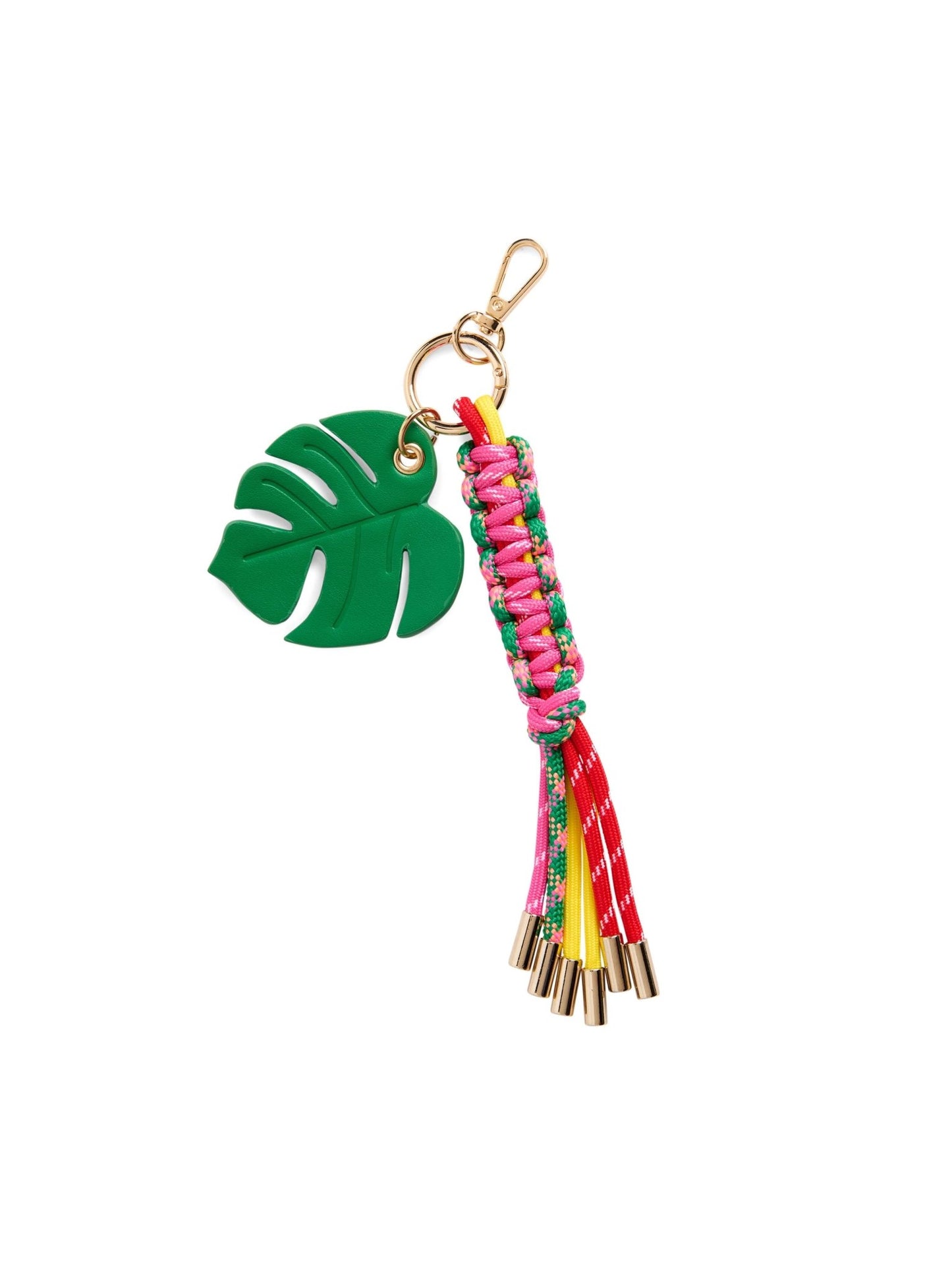 Shiraleah - Palm Leaf Beaded Bag Charm - KJ Clothier