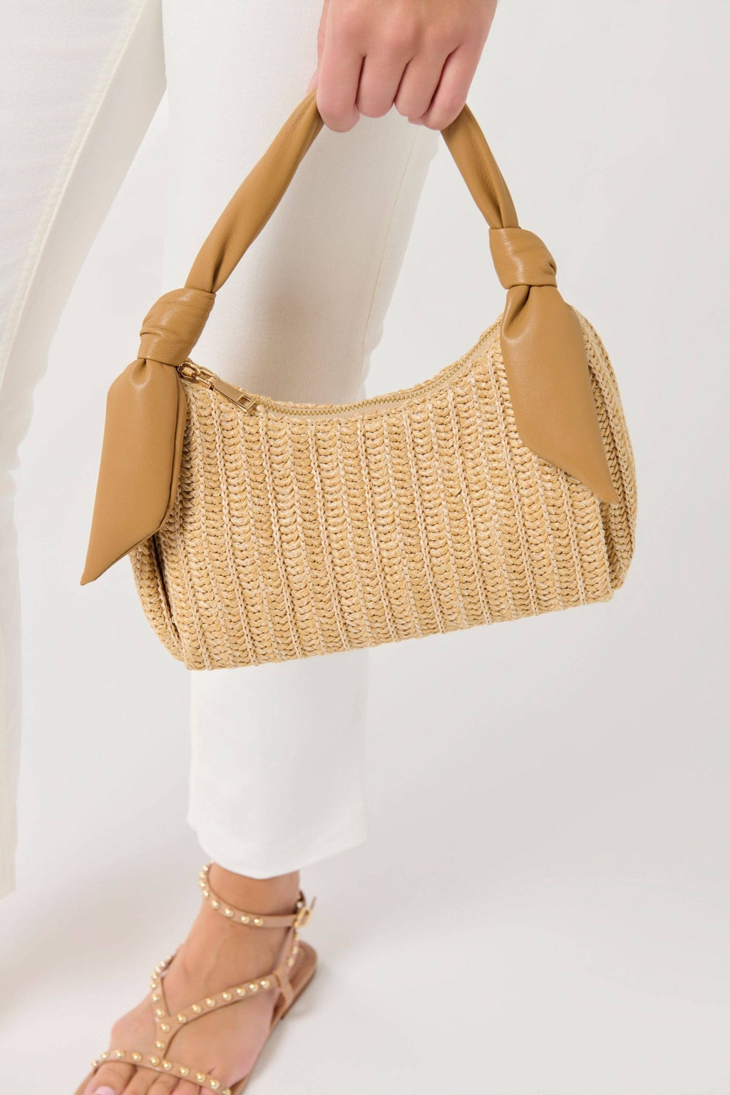 Shiraleah - Riley Top Handle Bag - Ivory - KJ Clothier