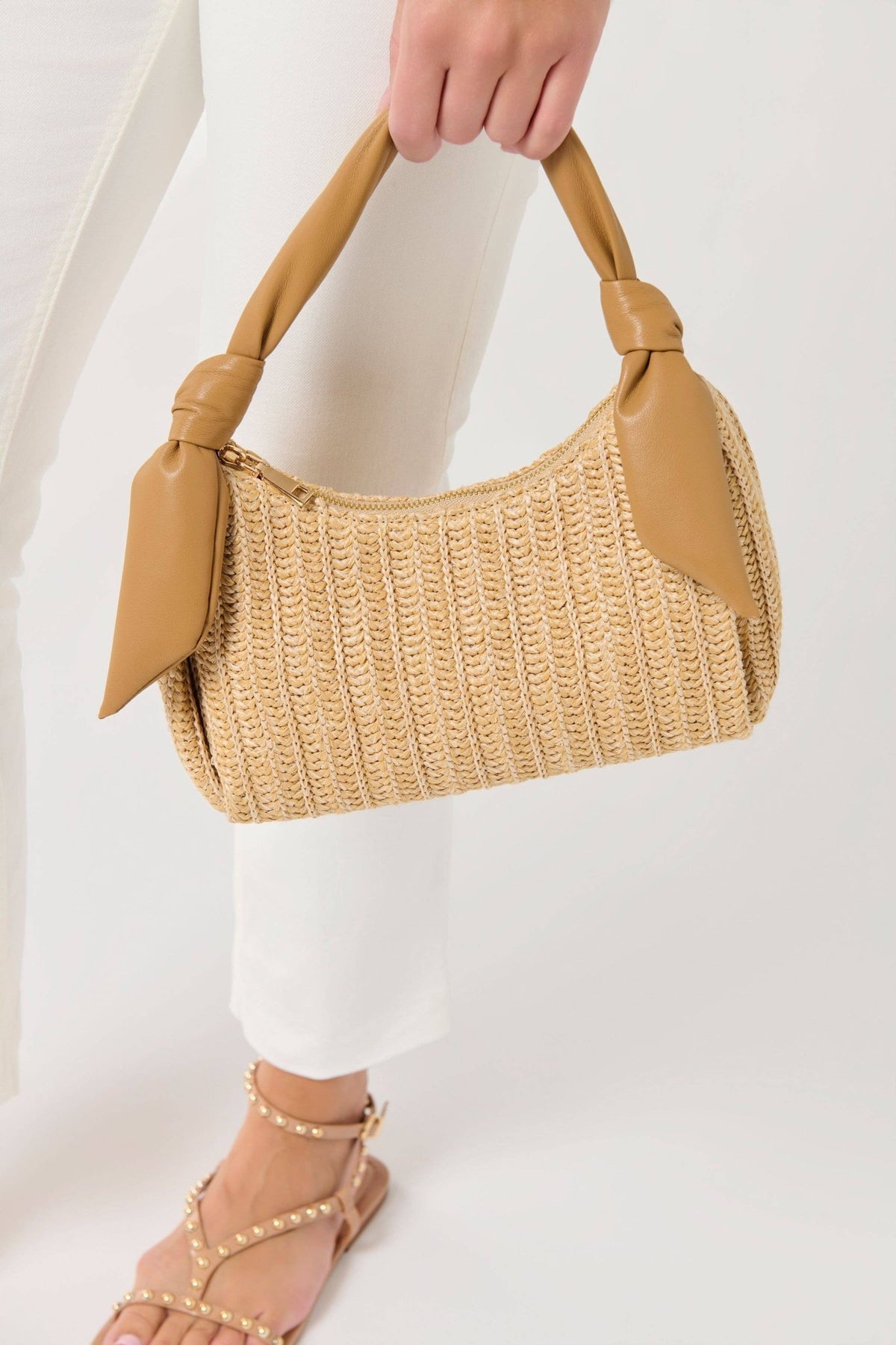 Shiraleah - Riley Top Handle Bag - Ivory - KJ Clothier