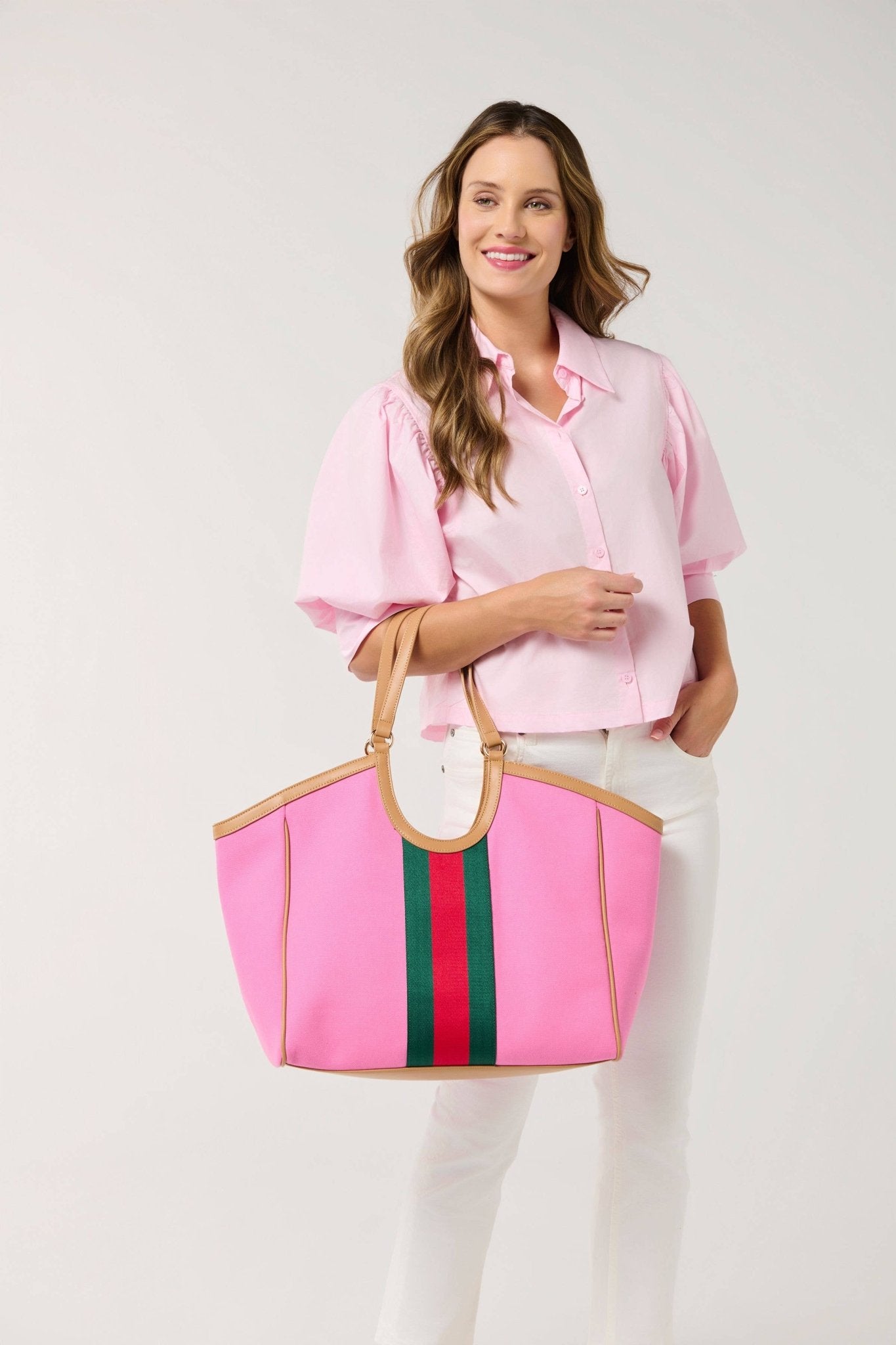 Shiraleah - Scala Tote - Ivory - KJ Clothier