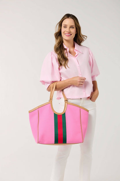 Shiraleah - Scala Tote - Ivory - KJ Clothier