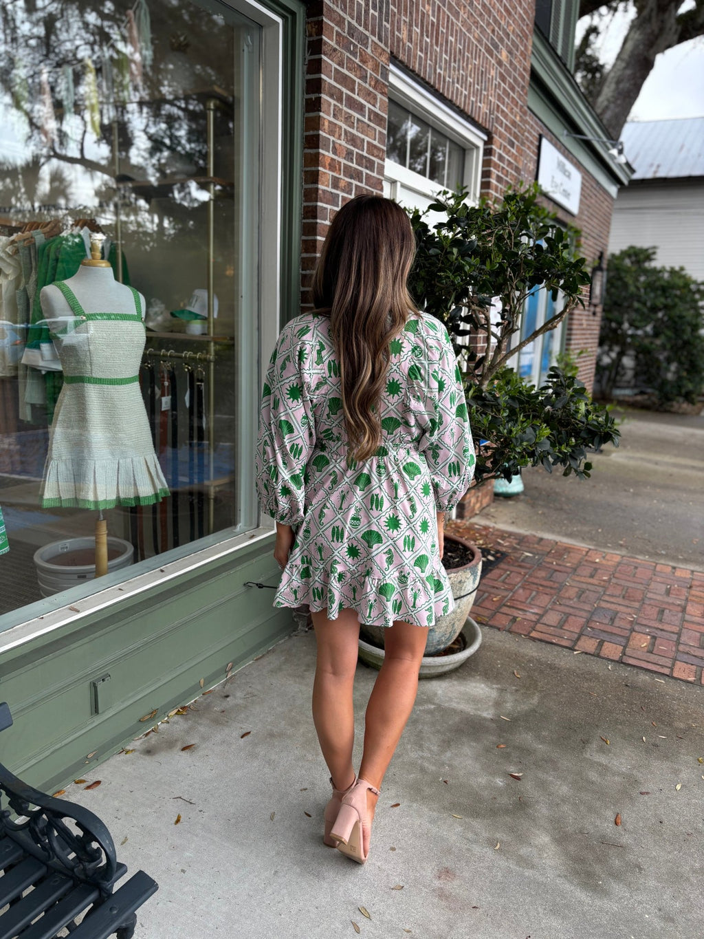 Show Me Your MuMu - Hadley Mini Dress - Coastal Collage - KJ Clothier