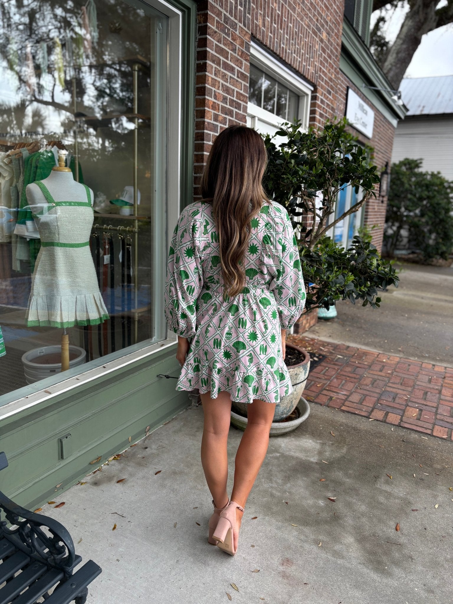 Show Me Your MuMu - Hadley Mini Dress - Coastal Collage - KJ Clothier