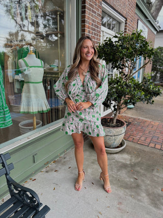 Show Me Your MuMu - Hadley Mini Dress - Coastal Collage - KJ Clothier