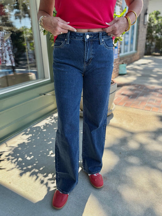 Show Me Your MuMu - Midland Jeans - Deep Well Indigo - KJ Clothier