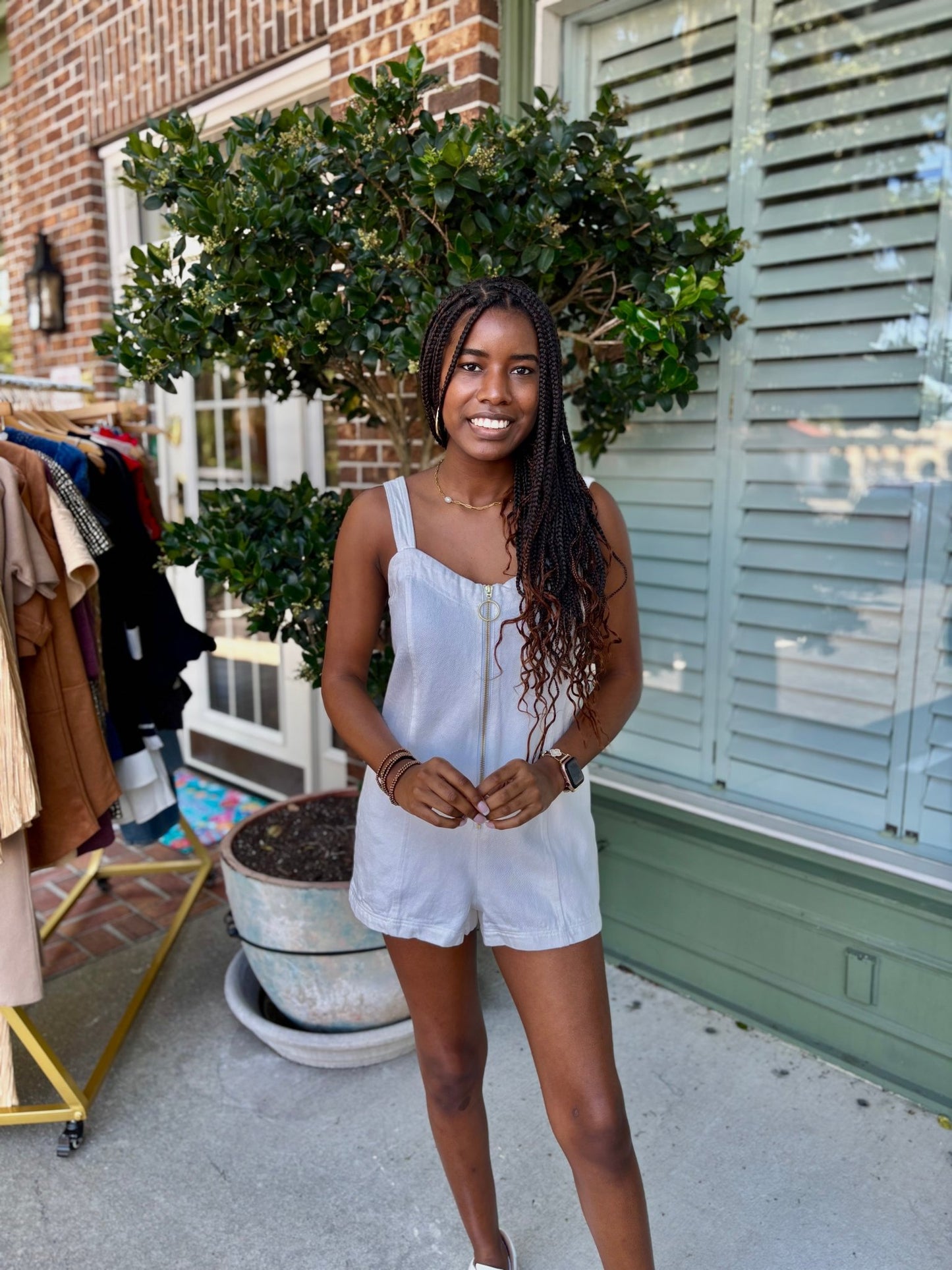 Show Me Your MuMu - Mission Romper - Seasalt - KJ Clothier