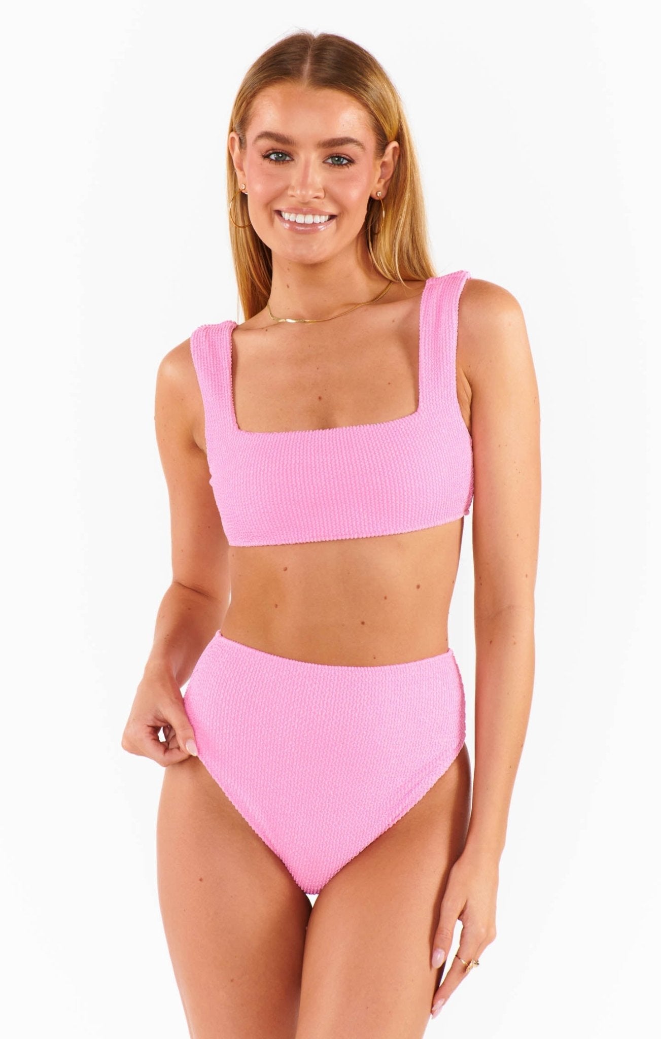 Show Me Your MuMu - Pacific Top - Bubblegum Stretch - KJ Clothier