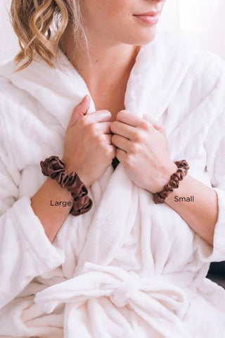 Silk Hair Scrunchie | Small | For the Love of Nude - KJ Clothier