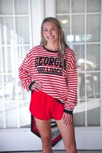 Stewart Simmons - Georgia Society Striped Pullover