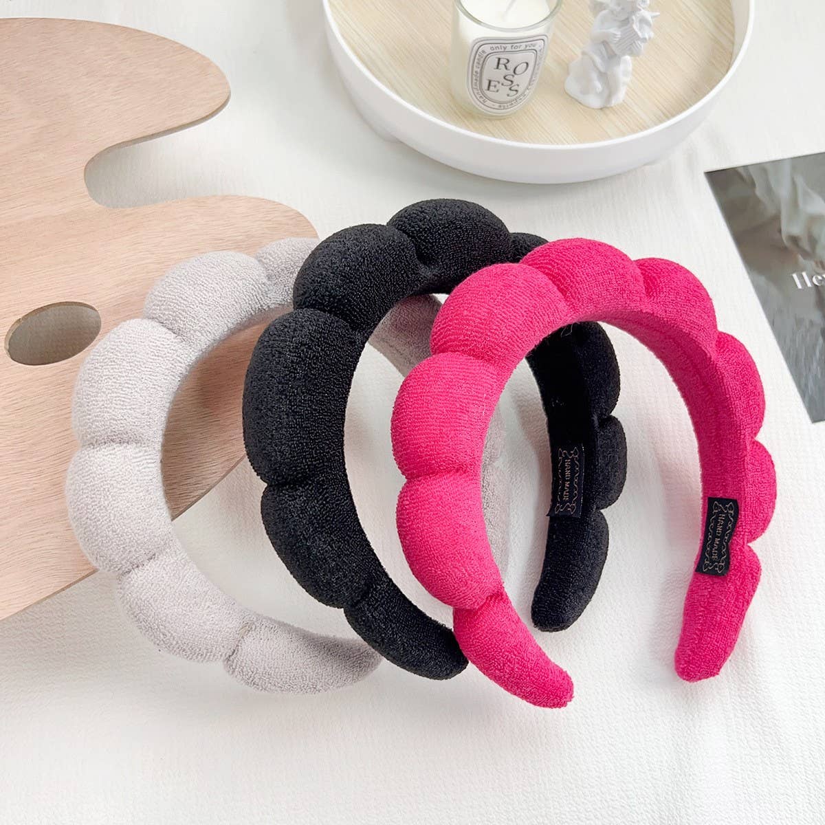 Spa Headband - Pink - KJ Clothier