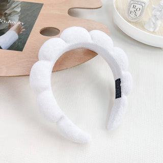 Spa Headband - White - KJ Clothier