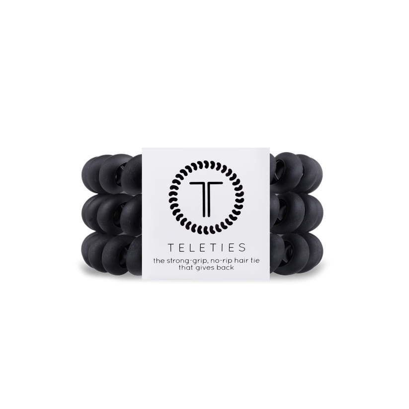 Spiral Hair Coil | Large | Matte Black - KJ Clothier