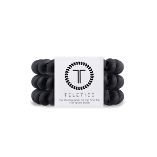 Spiral Hair Coil | Large | Matte Black - KJ Clothier