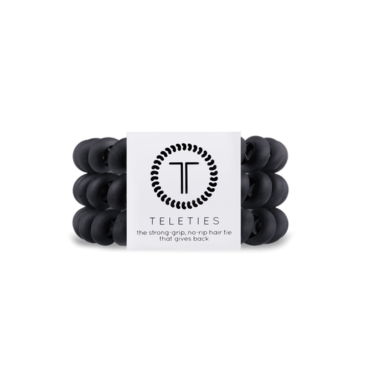 Spiral Hair Coil | Large | Matte Black - KJ Clothier