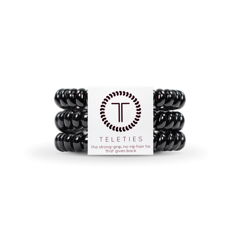 Spiral Hair Coil | Small | Jet Black - KJ Clothier