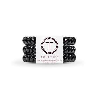 Spiral Hair Coil | Small | Jet Black - KJ Clothier