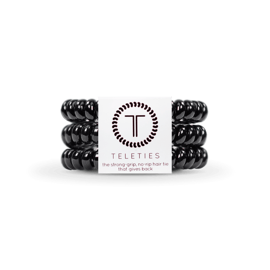 Spiral Hair Coil | Small | Jet Black - KJ Clothier