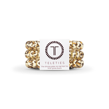 Spiral Hair Coils | Small | Leopard Hair Ties - KJ Clothier