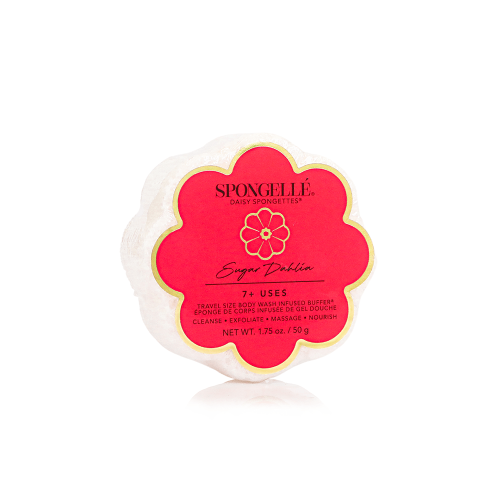 Spongelle - Daisy Collection Infused Spongette - KJ Clothier