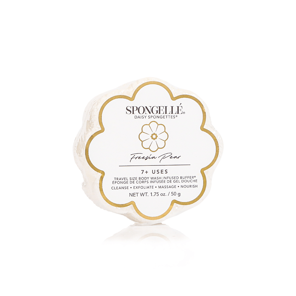 Spongelle - Daisy Collection Infused Spongette - KJ Clothier