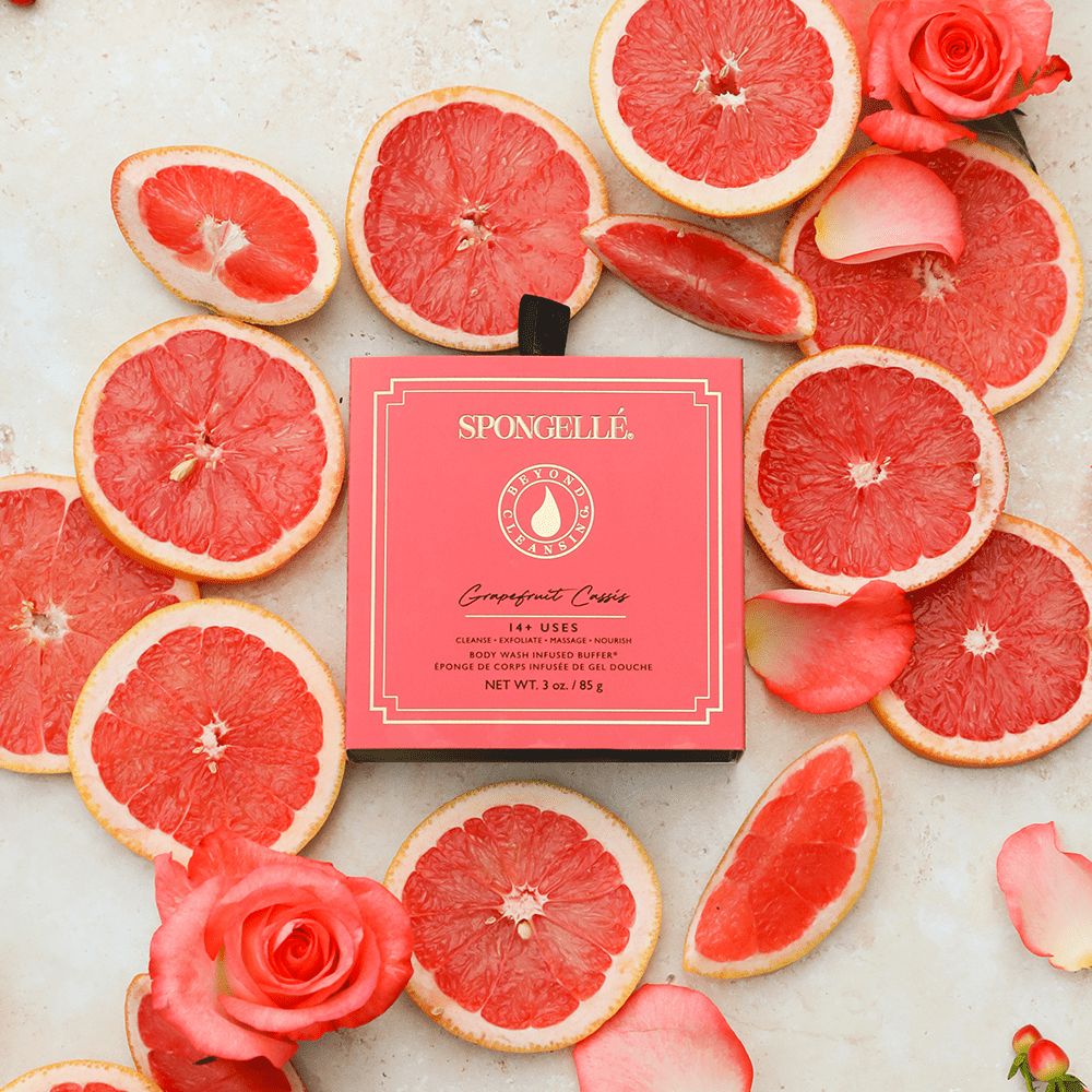 Spongelle - Grapefruit Cassis Boxed Flower - KJ Clothier
