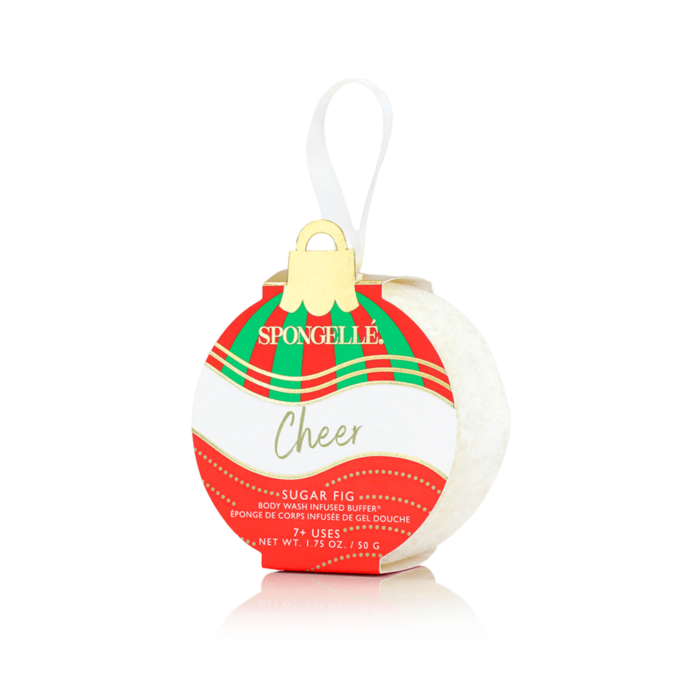 Spongelle - Holiday Ornament Buffer - KJ Clothier