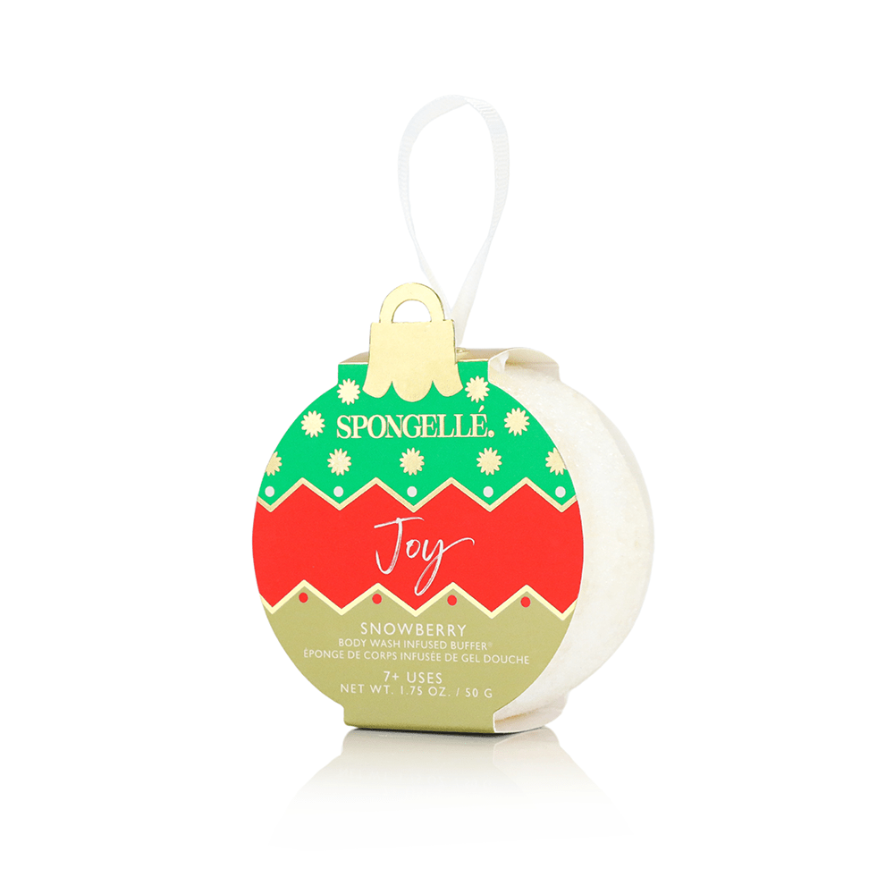 Spongelle - Holiday Ornament Buffer - KJ Clothier