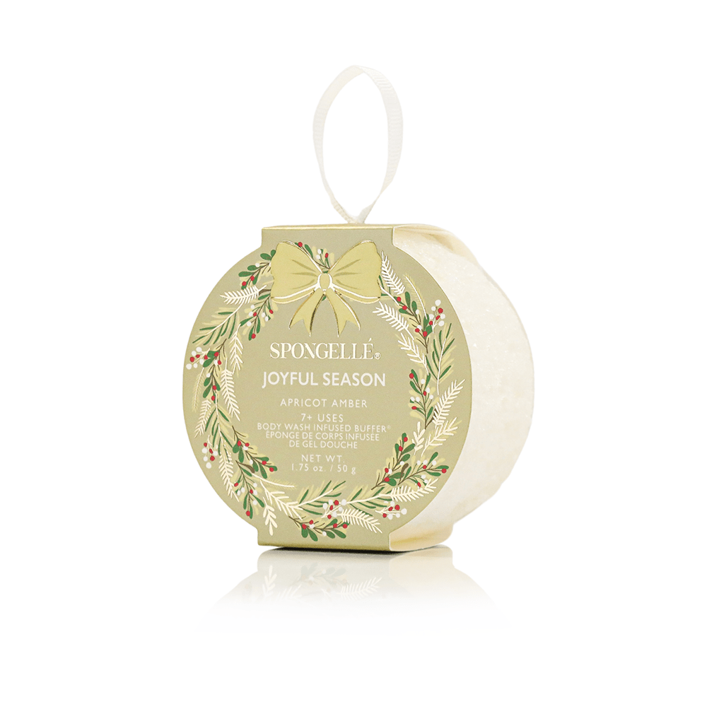 Spongelle - Holiday Wreath Body Buffer - KJ Clothier
