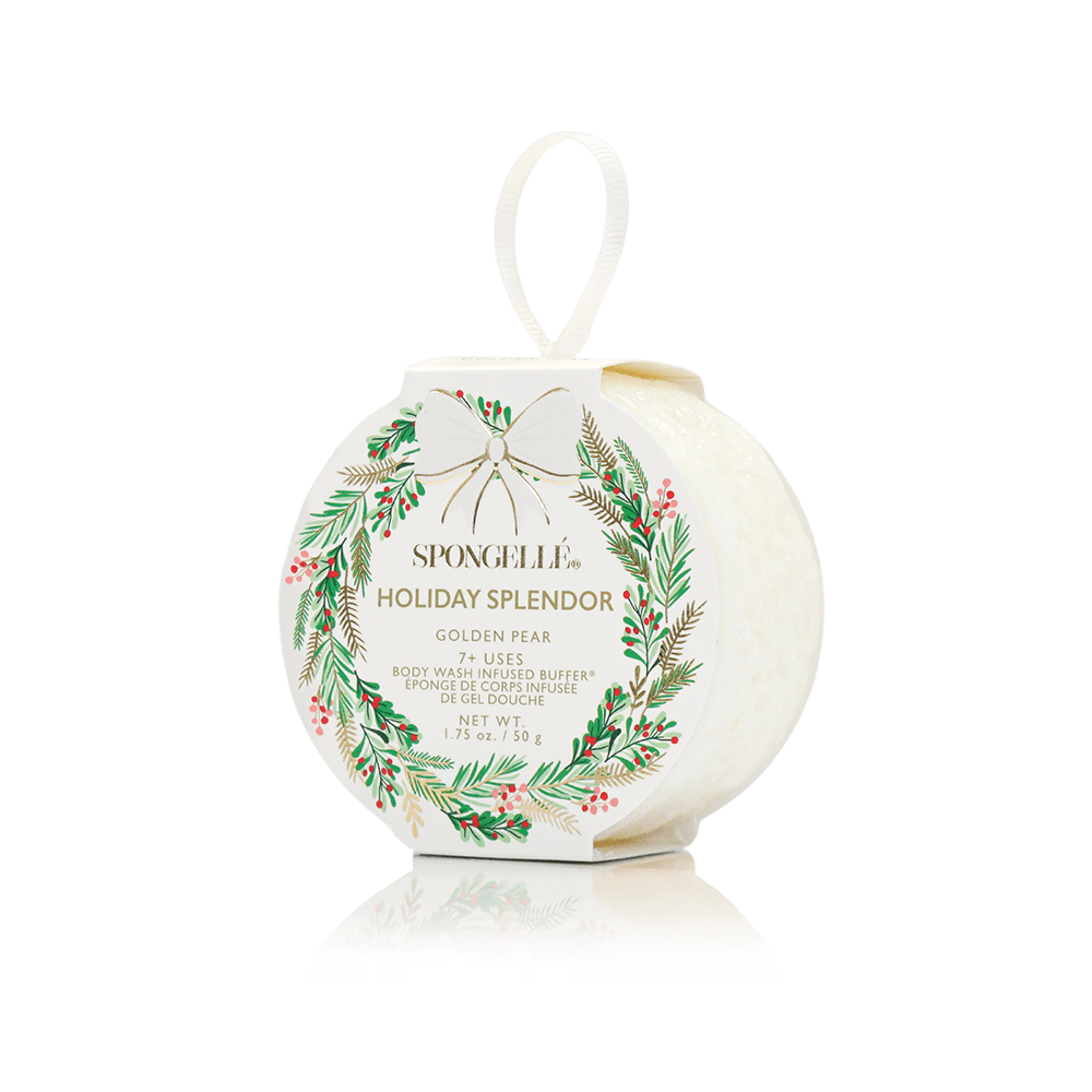 Spongelle - Holiday Wreath Body Buffer - KJ Clothier