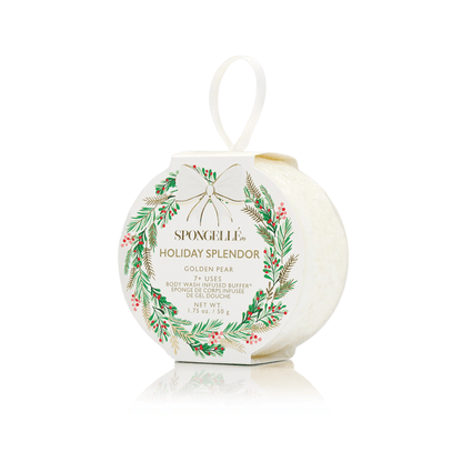Spongelle - Holiday Wreath Body Buffer - KJ Clothier