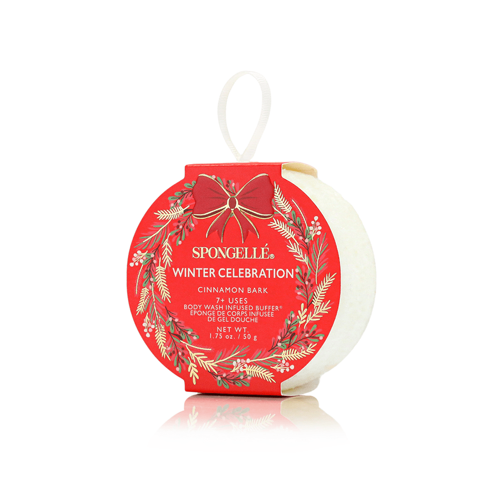 Spongelle - Holiday Wreath Body Buffer - KJ Clothier