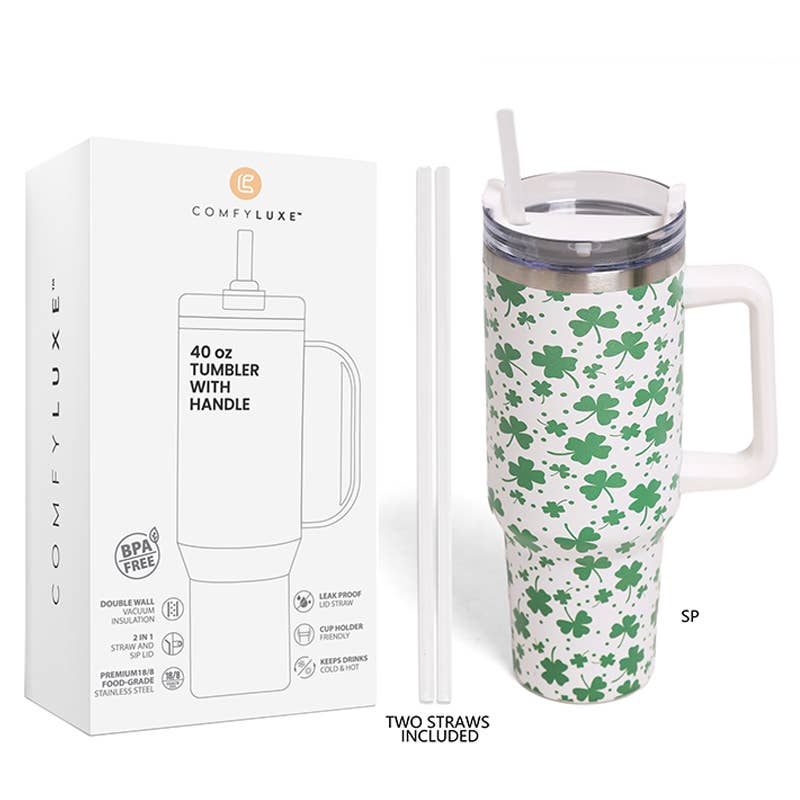 St. Patrick's Day Tumbler - 40oz. - KJ Clothier