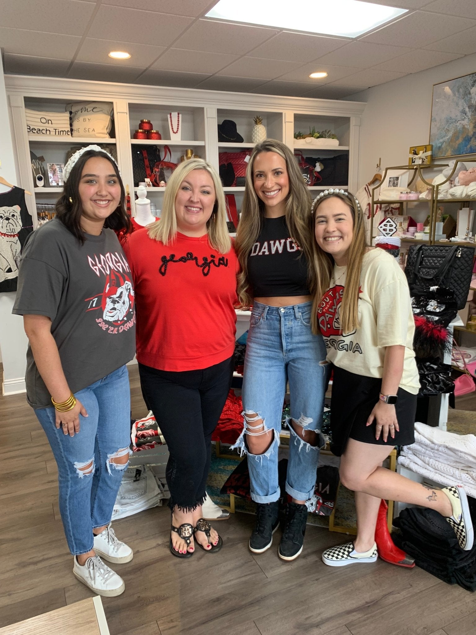 Stewart Simmons - Dawgs Cropped Tank - KJ Clothier