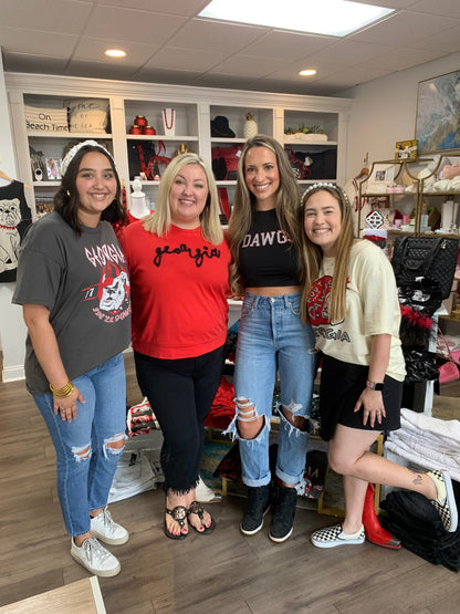 Stewart Simmons - Dawgs Cropped Tank - KJ Clothier