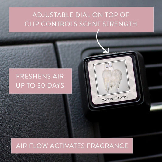 Sweet Grace Auto Vent Clip - KJ Clothier