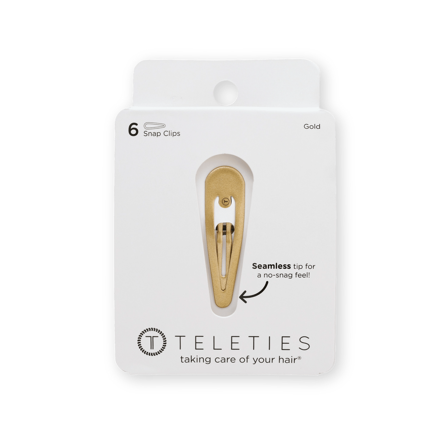 Teleties - Snap Clip - 6 Count - KJ Clothier
