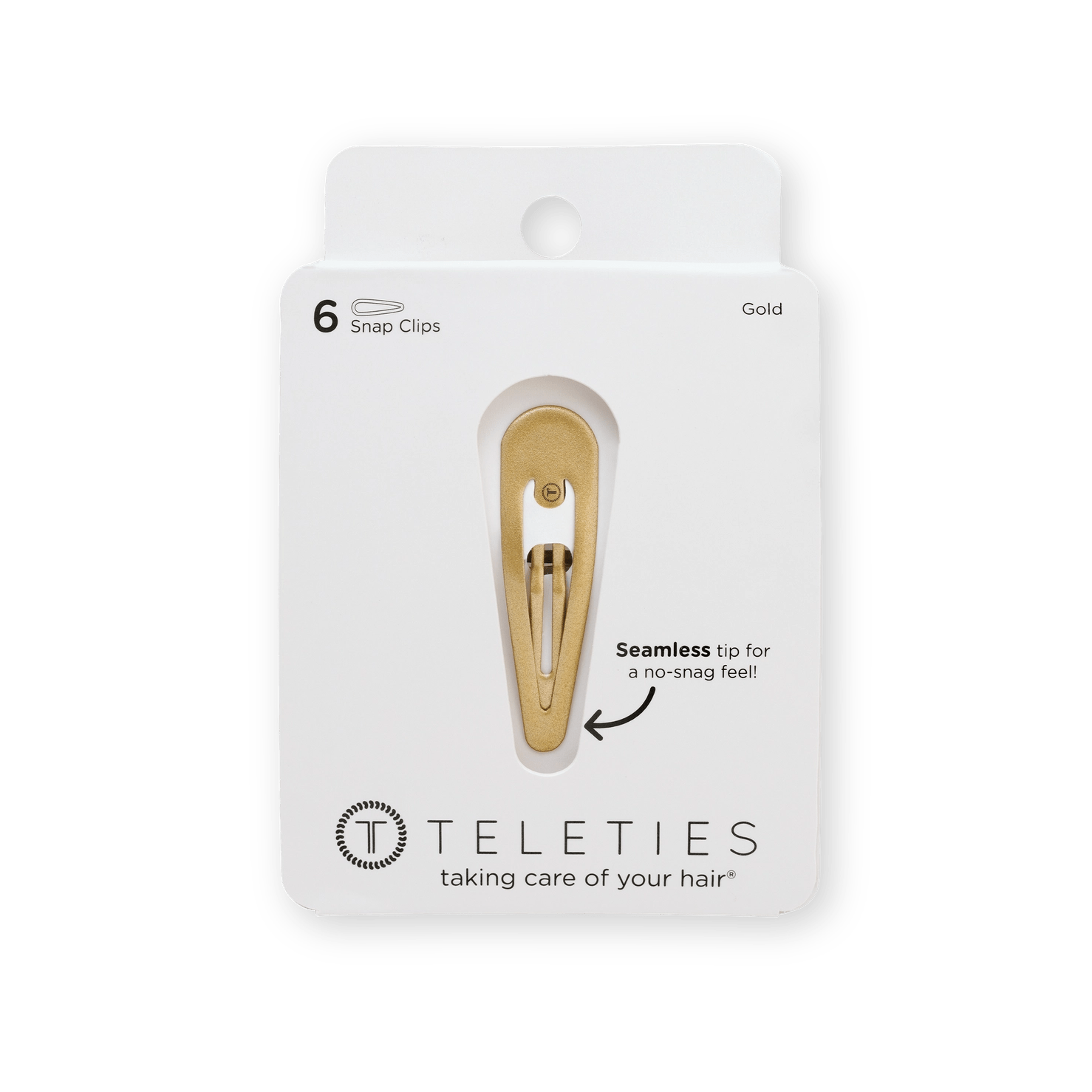 Teleties - Snap Clip - 6 Count - KJ Clothier