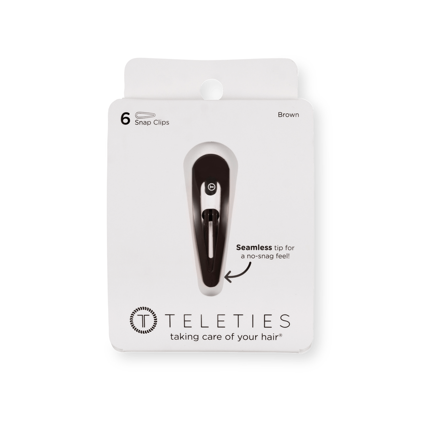 Teleties - Snap Clip - 6 Count - KJ Clothier