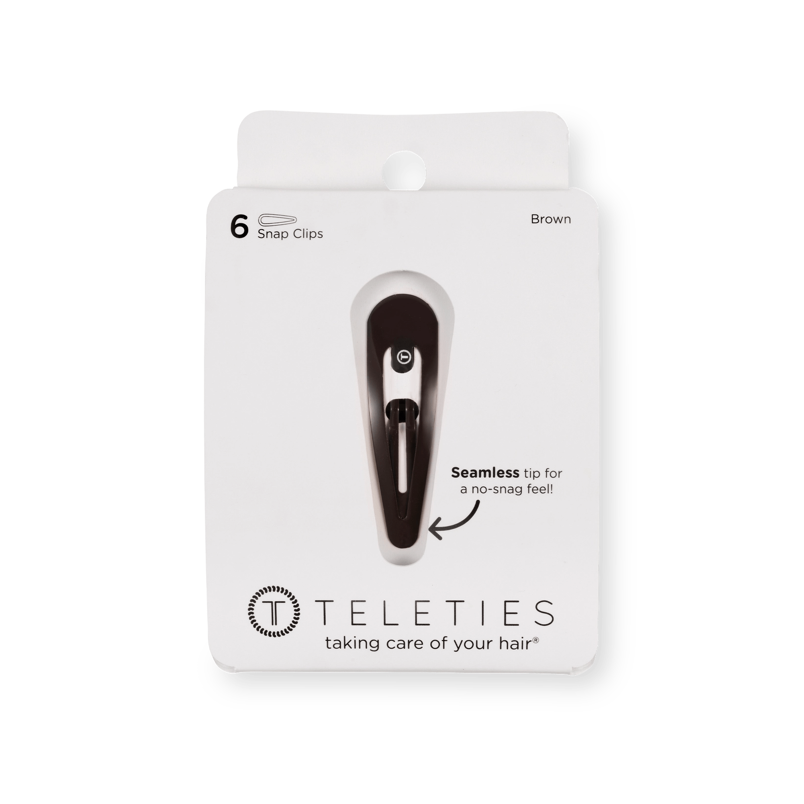 Teleties - Snap Clip - 6 Count - KJ Clothier