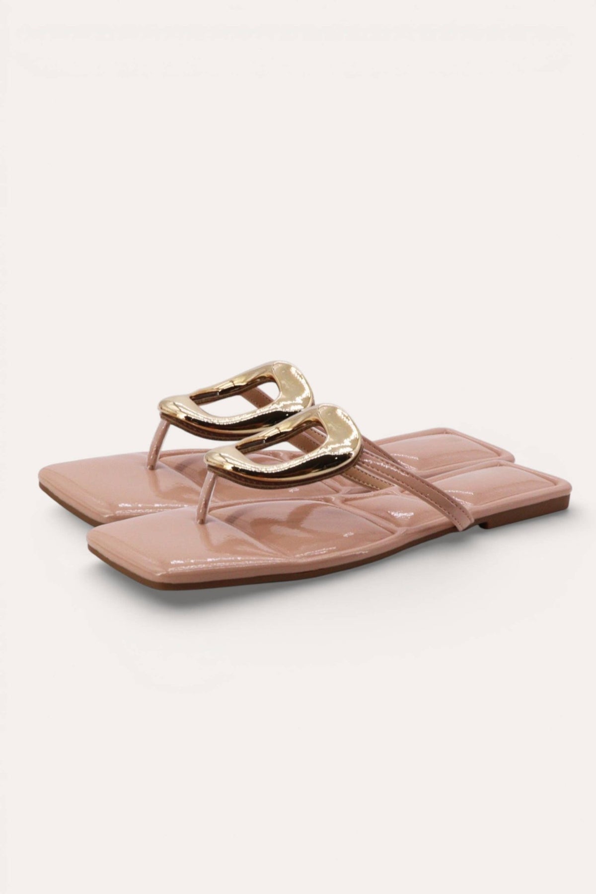Tokyo Sandal - Gold - KJ Clothier