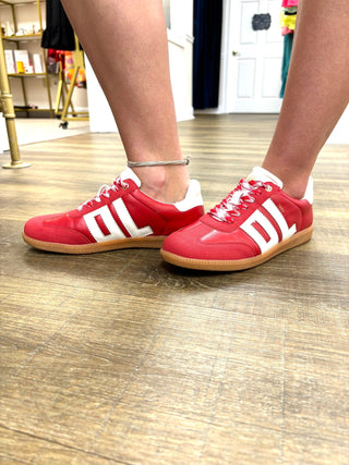 Trackstar Sneaker - Red - KJ Clothier